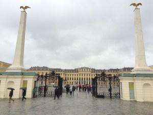 Schonbrunn Palace in Vienna, Austria