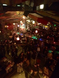 Szimpla Kert Ruin Bar in Budapest, Hungary