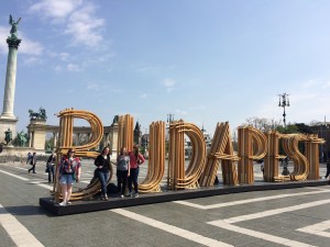 Hero Square in Budapest, Hungary